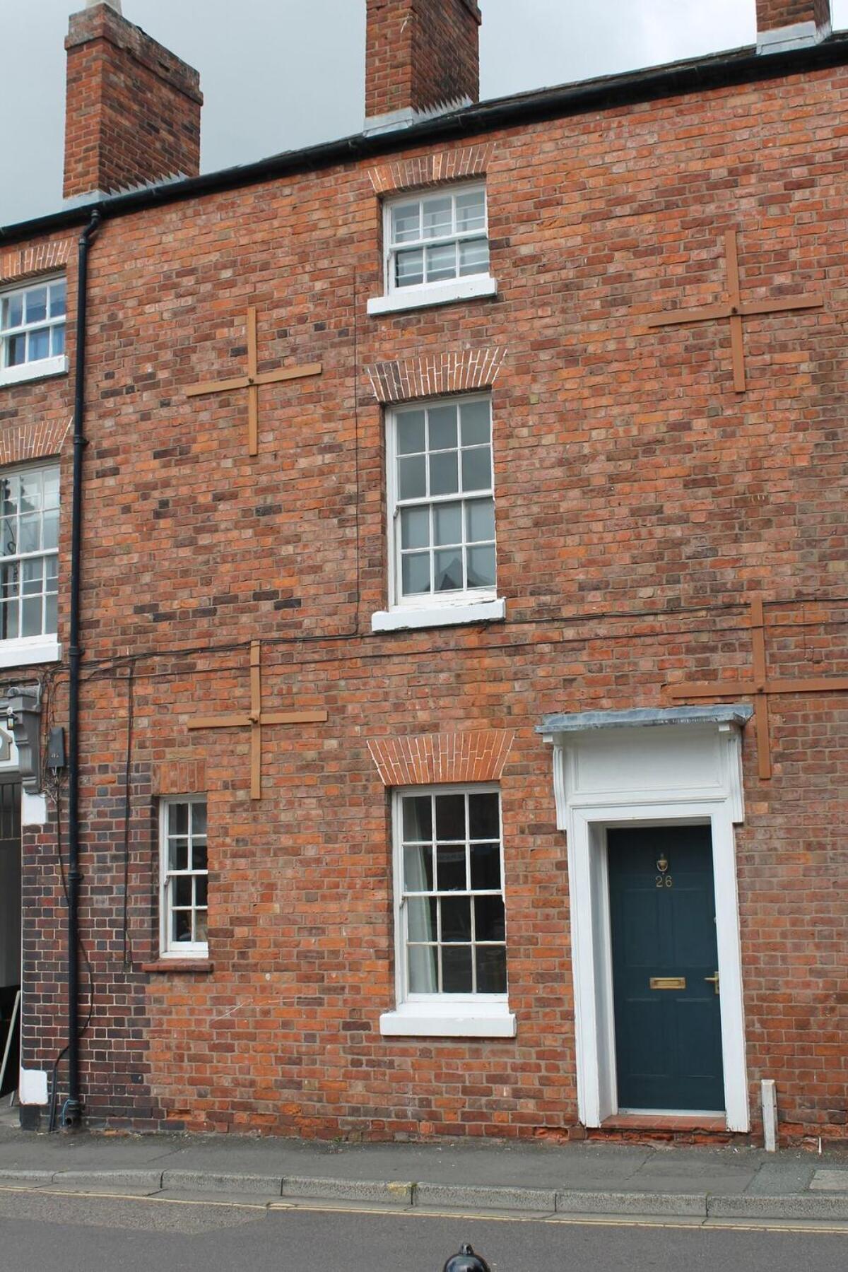 Shrewsbury Georgian Town House - Hills Lane Villa Eksteriør billede