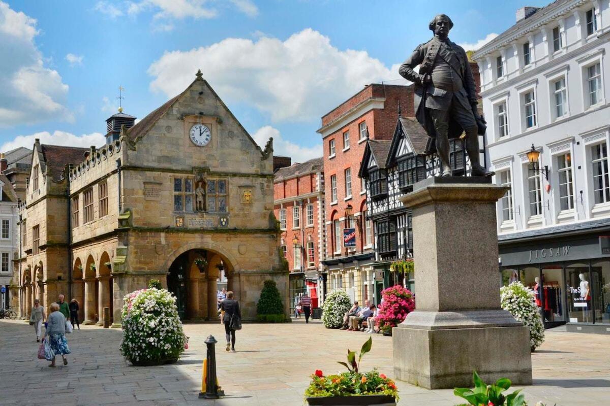 Shrewsbury Georgian Town House - Hills Lane Villa Eksteriør billede